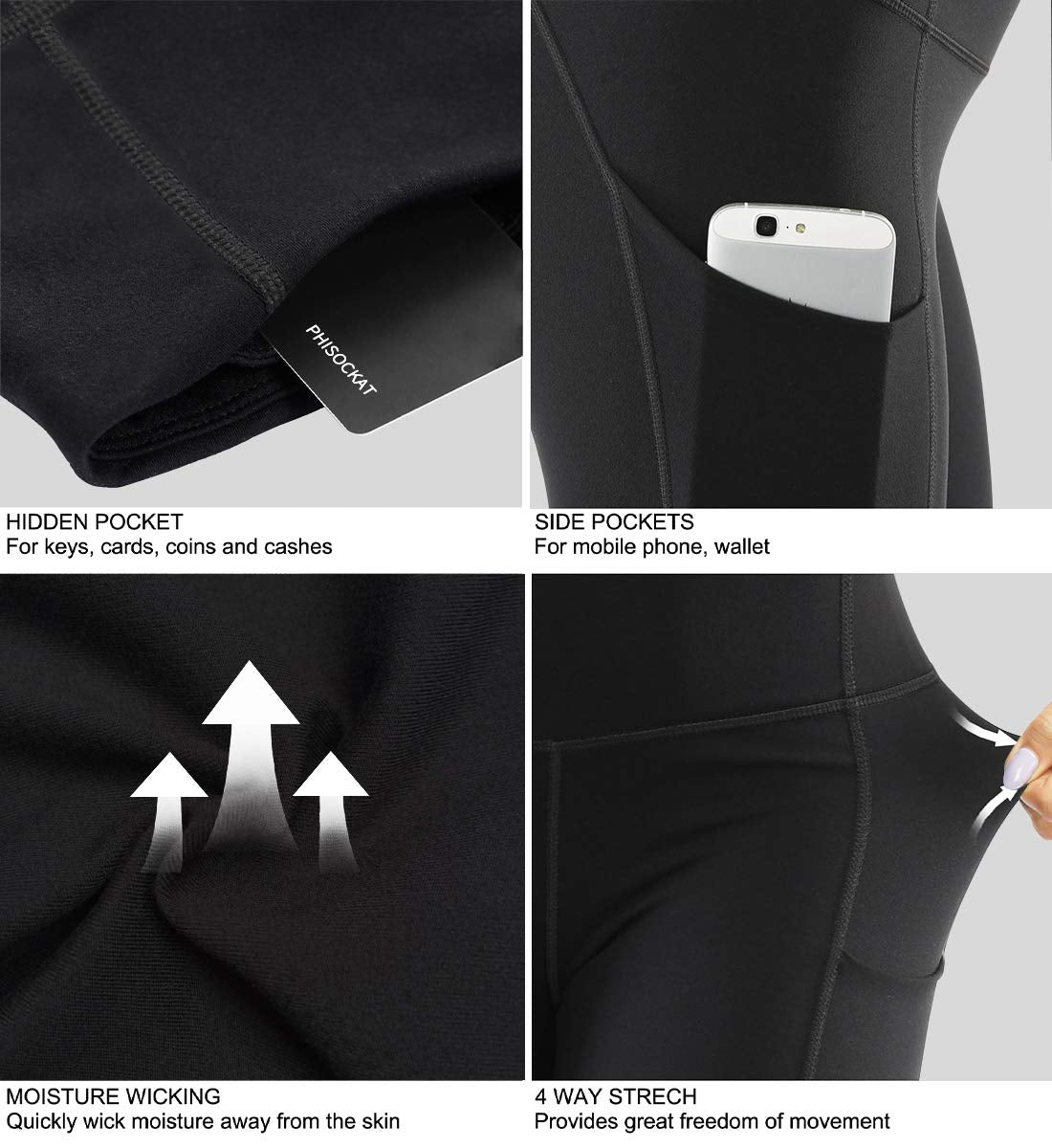 High Waisted Yoga Pants for Women with Pockets Leggings for Women Yoga Pants