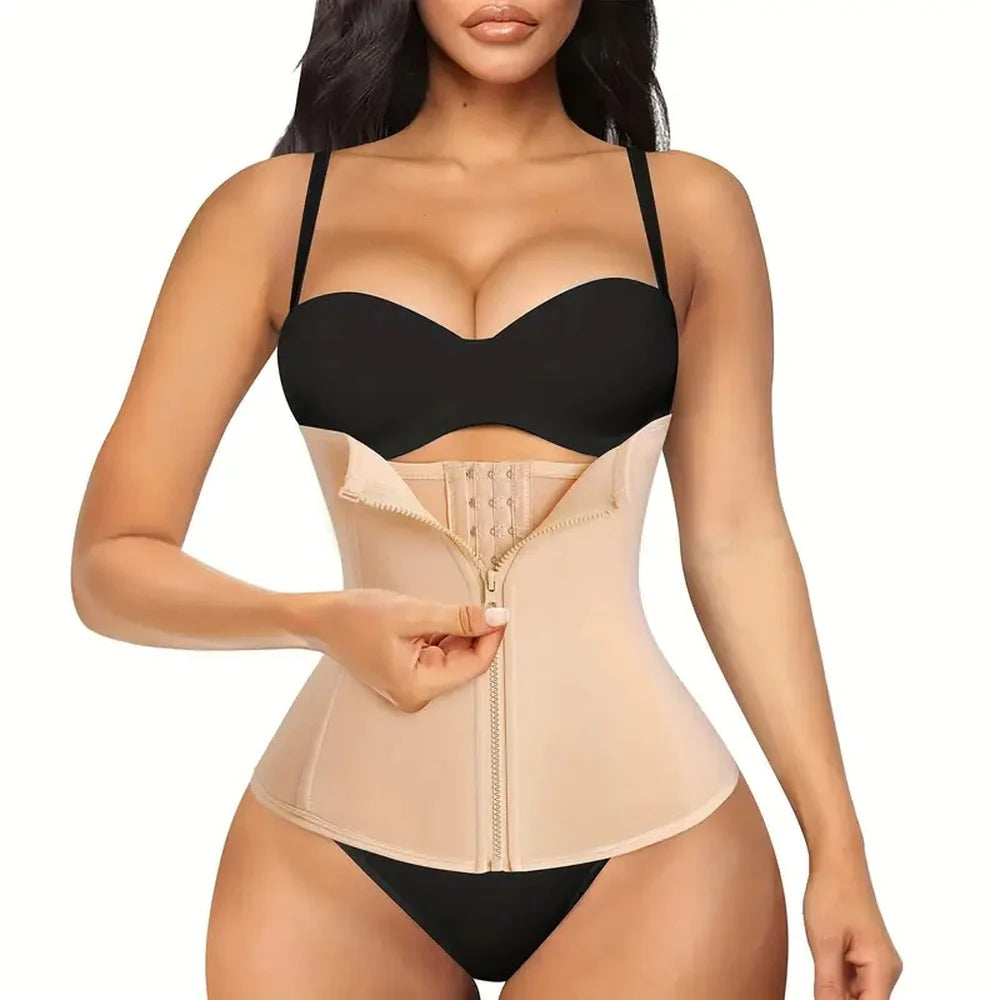 Zipper Tummy - Slim Waist Trainer Shapewear Daily Certified High - Compression